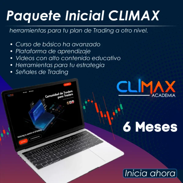 Paquete Inicial CLIMAX (6meses)