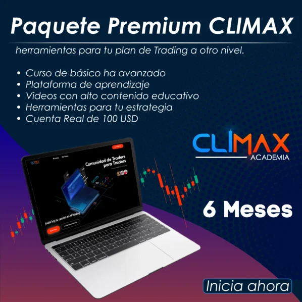 Curso de Trading 6 meses CLIMAX